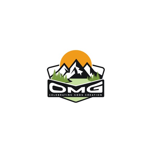 OMG Outdoor Ministry Group Design por Color Dot