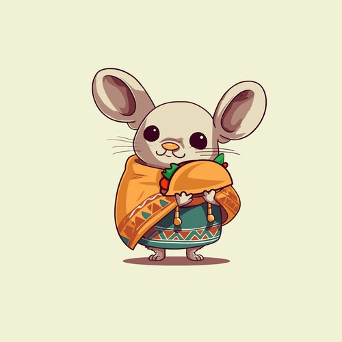 oudibさんのDesign the Mascot for the Beijing Taco Festivalデザイン