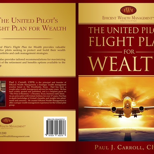 Designs The United Pilot's Flight Plan for Wealth Book cover contest