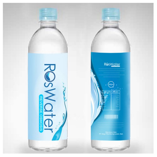 Design a Mineral Water Bottle Label Product label contest