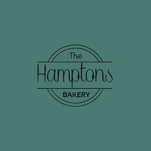 The Hamptons Bakery Logo Design by T80