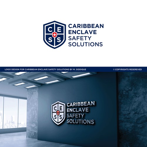 Forge the Brand of Caribbean Enclave Safety Solutions Design by M.Siddique