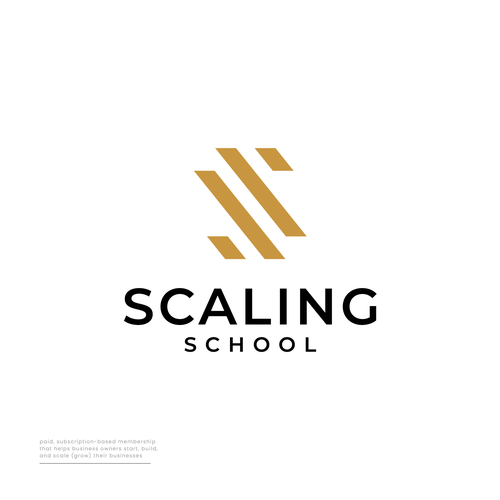 Design A Logo + Brand Guide For The "Scaling School" Design by KUBO™