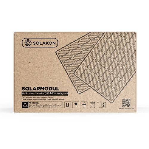 Create a nice Packaging Design for Solar Panels Design by Rajith Shantha