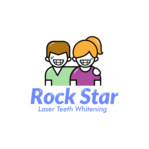Design di LOGO - Rock Star Laser Teeth Whitening di PalenciaDesigns