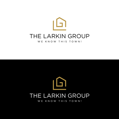 Larkin Group Real Estate Re-brand in fastest growing town in America! Design by uwaisalqarni