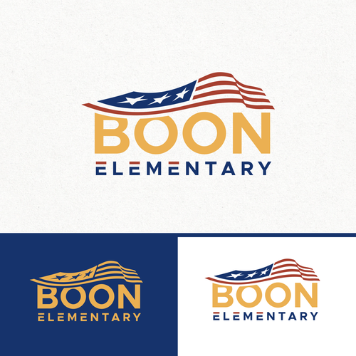 Design Boon Elementary School Logo di mmkdesign