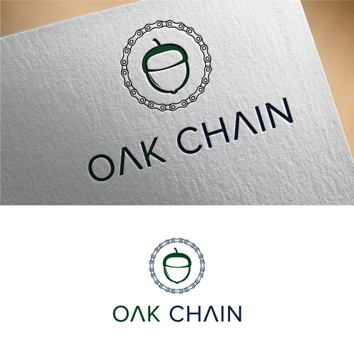 Oak Chain Logo Ontwerp door Creative P