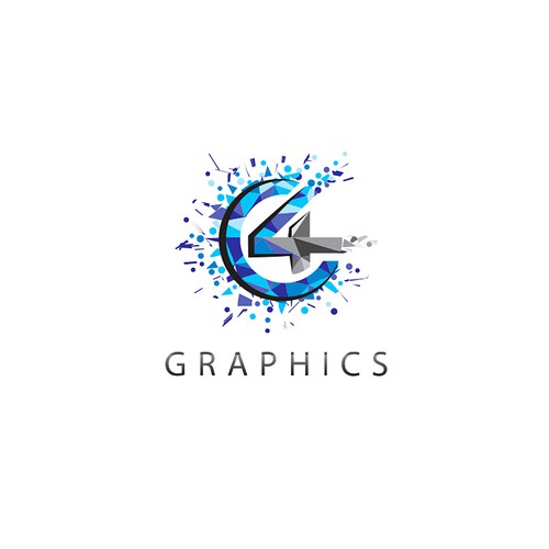 Geometric, modern, inspiring, powerful logo for my graphic design company C4 Graphics located in Colorado Design por totovas