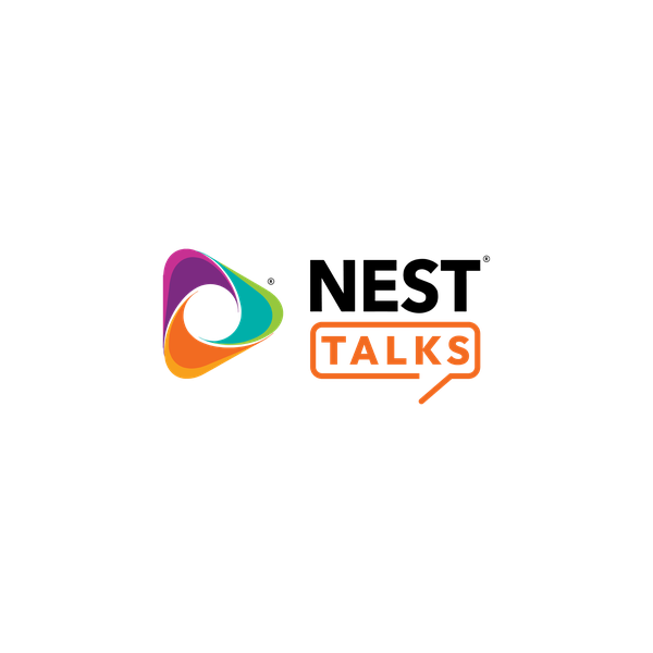 Rebranding logo for Nest Talks
