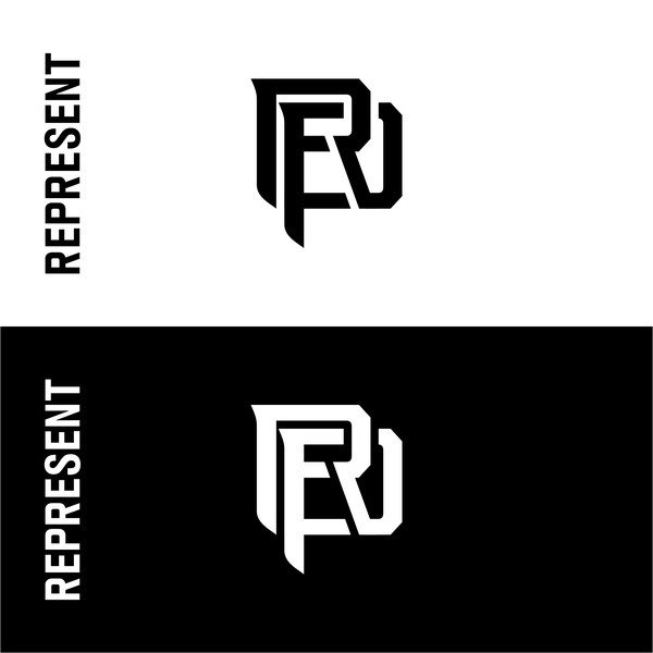 Design by Canoz titled "REP monogram logo"