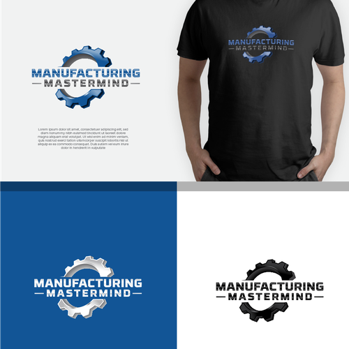 Manufacturing Mastermind LOGO Design by FxFactor™