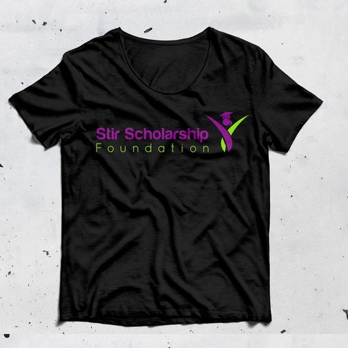 I need a sweet t-shirt to reward scholarship donors for