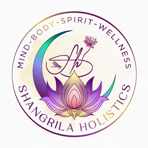 Holistic Wellness business seeks logo representing zen, wellness, peace, harmony and well-being. Design by Ela Brigal