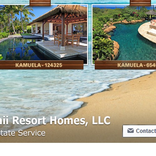 Hawaii Luxury Real Estate Facebook Cover Design by Dewking