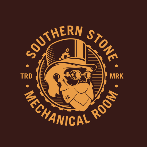 Design a Southern Industrial logo for new restaurant and speak easy Design by R!CH DESIGN