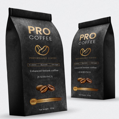 Designs | Design product packaging for a health focused coffee brand ...