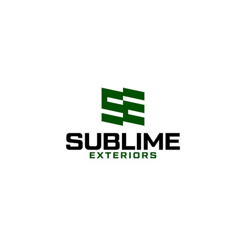 Modern Single Logo - Guaranteed - Sublime Exteriors Design by Maylyn