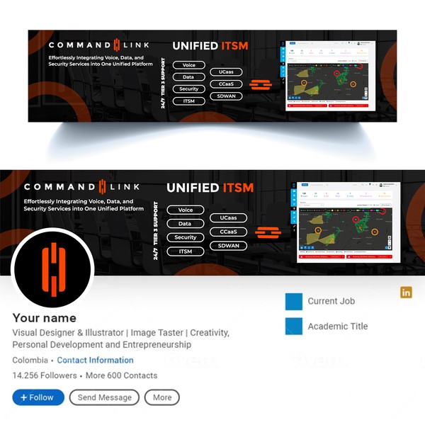 Technology Linkedin Banner design