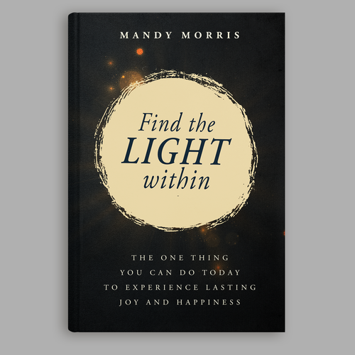 Book cover “find the light within” Design by ZeppelinDG