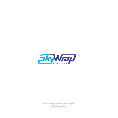 SkyWrap Logo Design by Chang Onded