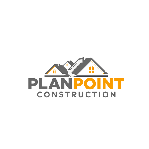 PlanPoint Construction Logo Needs A Remodel Design by iyand