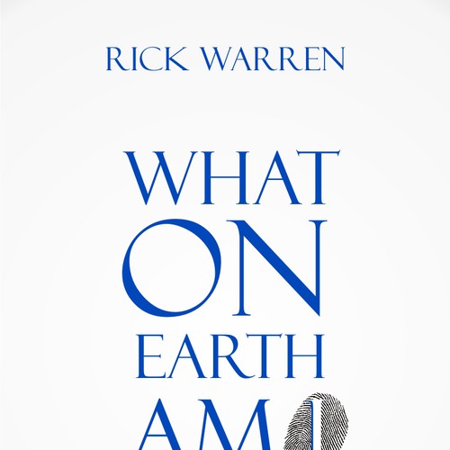 Book cover redesign for "What on Earth Am I Here For? The Purpose Driven Life" by Rick Warren Design by Simeidinizdesigner