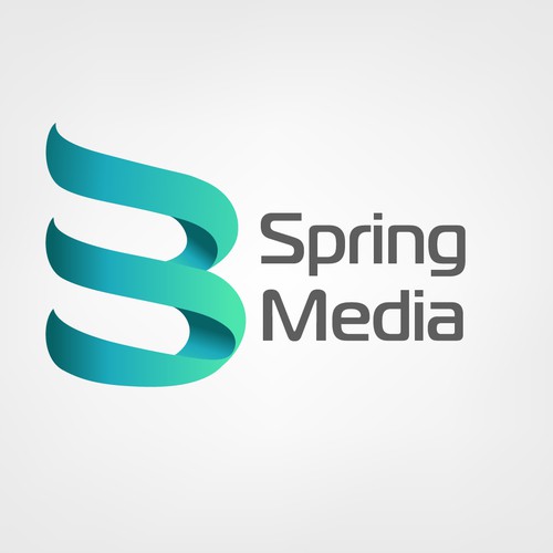 Three Spring Media logo rebrand Design by TheElevens 11.11