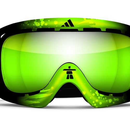 Design adidas goggles for Winter Olympics Design by riddledesign
