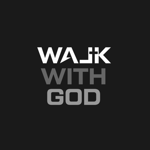 Walk With God Minimalist Luxury Logo for a Modern Faith & Fashion Brand Design by L. S A N Z