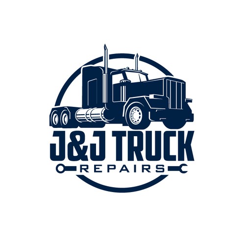 Create the first logo for a truck mechanical repair workshop that has ...