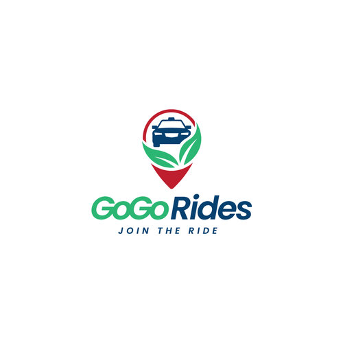 7- LungさんのGo Go Rides Logo(s)デザイン