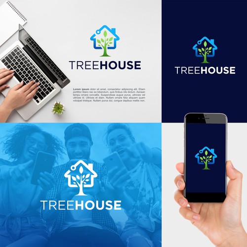 Help me design a company logo for an IOS app in development focused on Positivity and community Design by Maia.Designer