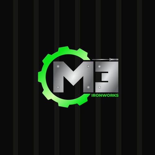 Design a logo for a new metal fabrication shop! Design by WebAppDesigns