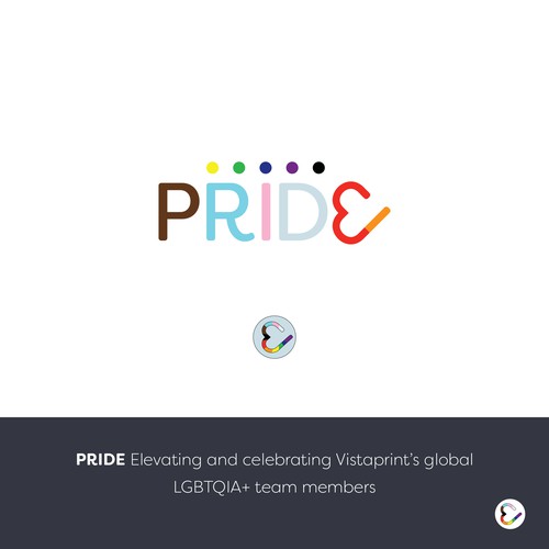 Logo for Pride (Global LGBTQ+ Employee Resource Group) Design by Creative Kindness