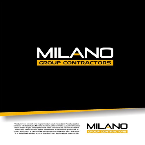 Milano Group logo refresh/modification Design by AdiGun