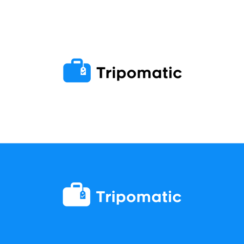 New logo for rebranding a trip planning app Design by #RDWN