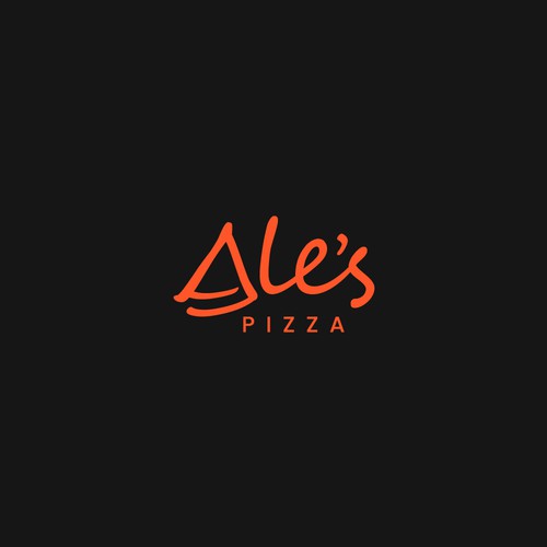 Diseño de Rebrend Ale's pizza (Pizzeria da asporto) de Leo Sugali