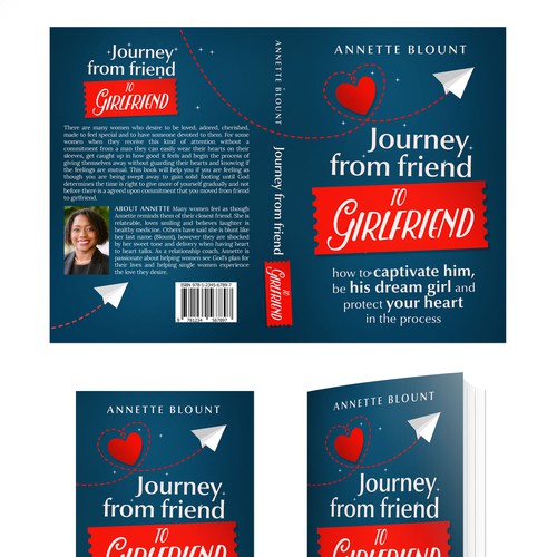 Design di Design a book cover that is fun and playful to help single women experience love beyond friendship di Charala