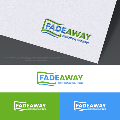 biodegradable flushable hand towels Design by MotionPixelll™