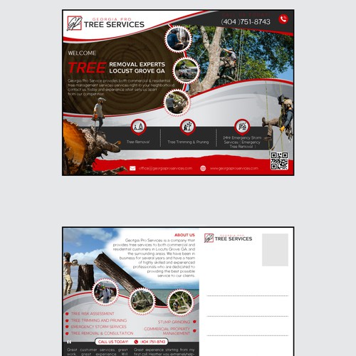 Branding for a Tree Removal Service Diseño de anakmami89