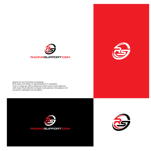 Racing support logo contest Design by RowSheet