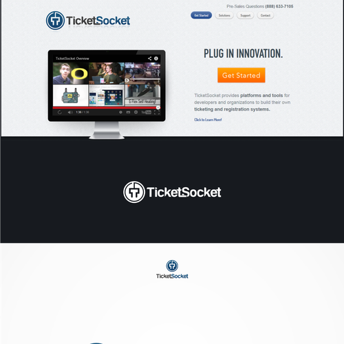 Kickass design for TicketSocket Design by "KakGio"