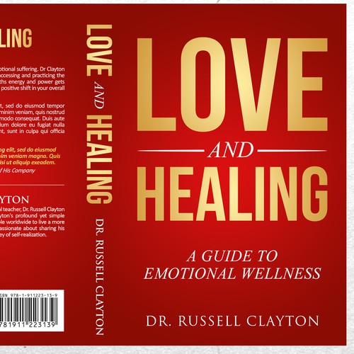 Love and Healing Book Cover Design Design by ryanurz