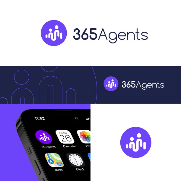 Logo design for 365 Agents