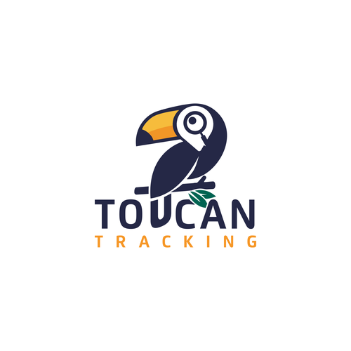 Tracking Software with Toucan in Design (Toucan Tracking Logo) Design by agitpurnamasari