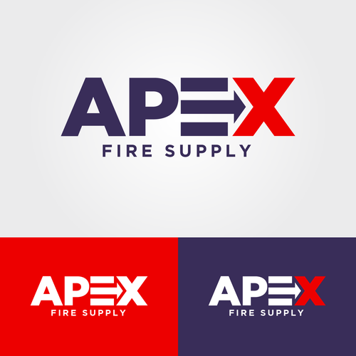 Apex Fire Supply Logo Wanted Design by Playongrafis