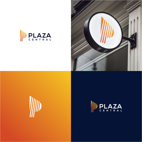 Logotipo Plaza Central Design by chishiki™