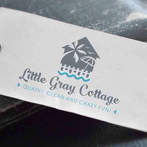 Create a logo for Little Gray Cottage, a beach vacation rental home. Design by Alex Romanov