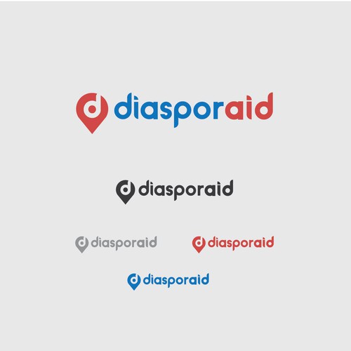 Design a powerful logo for diasporaid, an impact-oriented network/platform for expats Design by JosephA